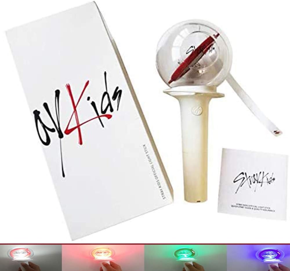 Stray Kids Lightstick Ver.2 se connecte à l'application mobile via