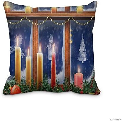 Christmas Gifts Christmas Tree Throw Pillow Pillowcase Sofa Home Decorative Christmas Pillow Case 18x18inch