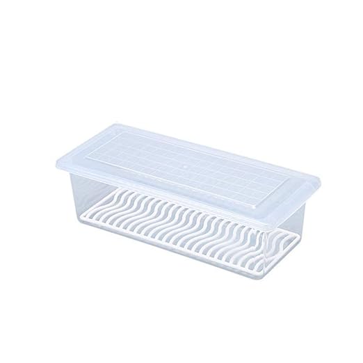 Caja Almacenaje Nevera Organizador Accesorios con Drenaje Placa ...