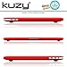Kuzy Compatible with M2 MacBook Pro 13 inch Case 2020 2024 2023 2022 2021-2016 M1 - A2338 A2289 A2251 A2159 A1989 A1708 A1706 Plastic Hardshell Cover for 13 inch MacBook Pro Case, Red