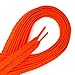 OrthoStep Flat Athletic Neon Orange 54 inch Shoelaces 2 Pair Pack