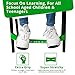Fidget Chair Bands for Kids | Flexible Seating for Children with Fidgety Feet | Bouncy Seating Rubber Bands for Classrooms | Helps with Sensory Needs, ADD, SPD, ADHD, Autism, (10 Pack)
