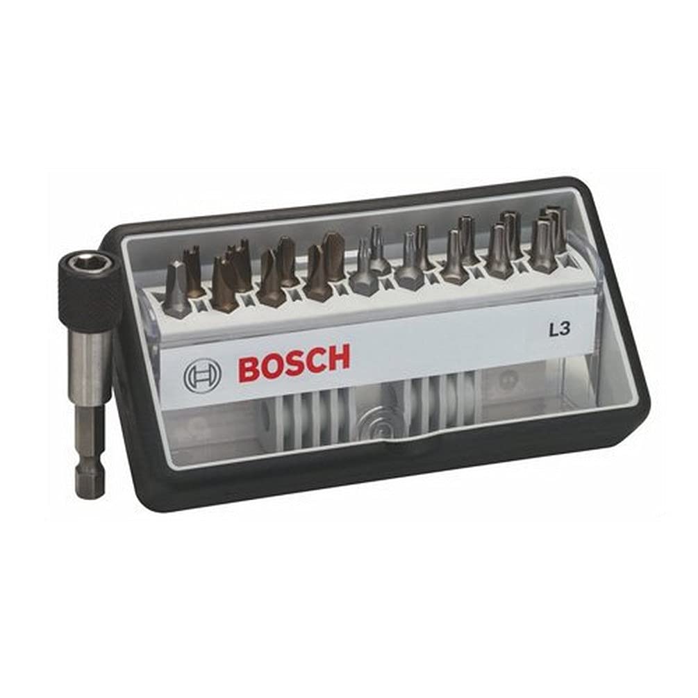 Bosch 2607002569 Extra Hard Robust Line Screwdriver (18-Piece)
