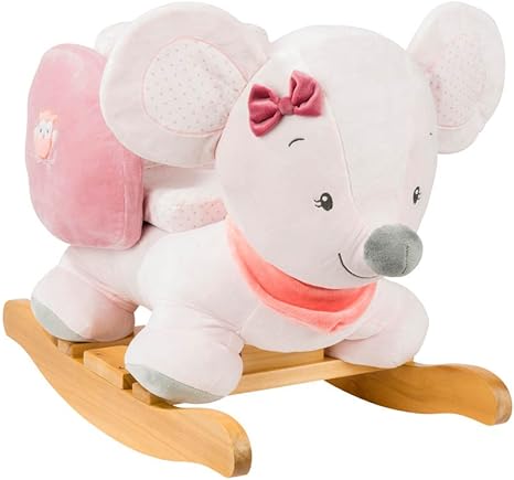 Bascules Bebe Puericulture Basile Lours Nattou Peluche Pour Bebe Fille Et Garcon 28 Cm