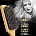 ThickTails Boar Bristle Hair Brush - Rectangle With Nylon Pins. Premium Gift Set. Bamboo Paddle Detangler Brush, Detangling Hairbrush Adds Shine, Daily Use for Conditioning Improves Hair Texture
