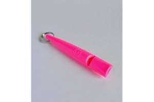 (2 Pack) Acme Model 211.5 Plastic Dog Whistle Day Glow Pink for Dogs