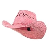 MG Ladies Straw Outback Toyo Cowboy Hat