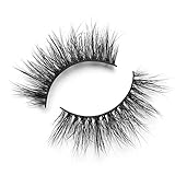 Lilly Lashes 3D Mink So Extra Miami | False Eyelashes | Dramatic Look and Feel | Reusable | Non-Magnetic | 100% Handmade & Cruelty-Free