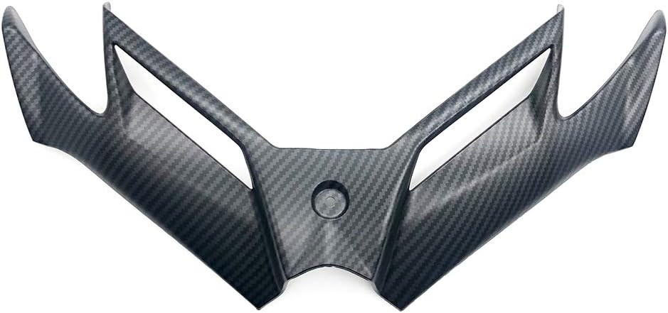 Front Aerodynamic Winglets Windshield Fairing Wing NINJA250&300 2013-2017 MotoGP Style Version A (matte carbon color)