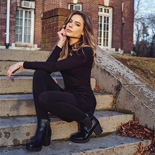 Ankle Boots Fall Slip On Platform Boots 