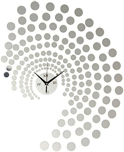 dipshop Peacock Dot DIY Wall Clock Home Decoration Acrylic Wall Stickers
