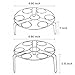 Egg Steamer Rack,JHS-TECH Stainless Steel Egg Cooker for Instant Pot and Pressure Cooker Accessories with Egg Slicer