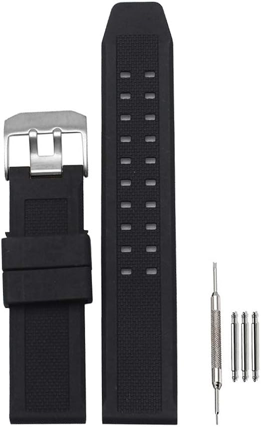 casio rubber watch bands