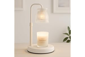 Shering Candle Warmer Lamp with Timer Dimmable, Gift Box, Gifts for Her, Birthday Gifts for Women, House Warming Gift New Home Decor, Wax Melt Warmer for Scented Jar Candles