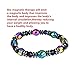 ForHe 1pc Weight Loss Multi-color Magnetic Bracelet Beads Hematite Stone for Therapy Health