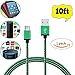 Micro USB Charger Cable for Amazon Echo Dot,Fire HD 8 Tablet and Kindle eReaders High Speed Nylon Braided (10ft)