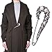 YYBONNIE Crystal Pearl Safety Pin Brooch Cardigan Hat Scarf Vintage Pin Jewelry with Gift Box