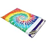 10x13” Tie Dye Poly Mailers by Mighty Gadget (R) - 100 pack