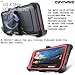 LG Tribute HD / LG X Style / Volt 3, COVRWARE [Aegis Series] with Built-in [Screen Protector] Heavy Duty Full-Body Rugged Holster Armor Case [Belt Swivel Clip][Kickstand], Red
