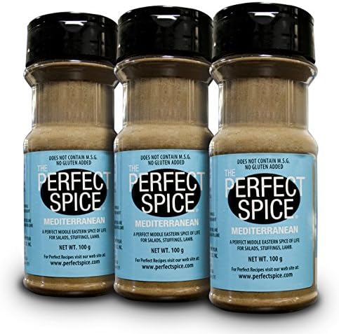 The Perfect Spice Seasoning, Mediterranean - 3 Pack