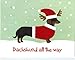 Dachshund Holiday Cards 