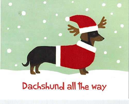 Dachshund Holiday Cards 