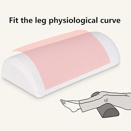Amazon Com Rifflily Orthopedic Knee Pillow Memory Foam Wedge For
