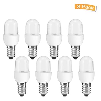 LXcom - Bombilla LED para microondas o frigorífico, 1 W, E12, 6 W ...