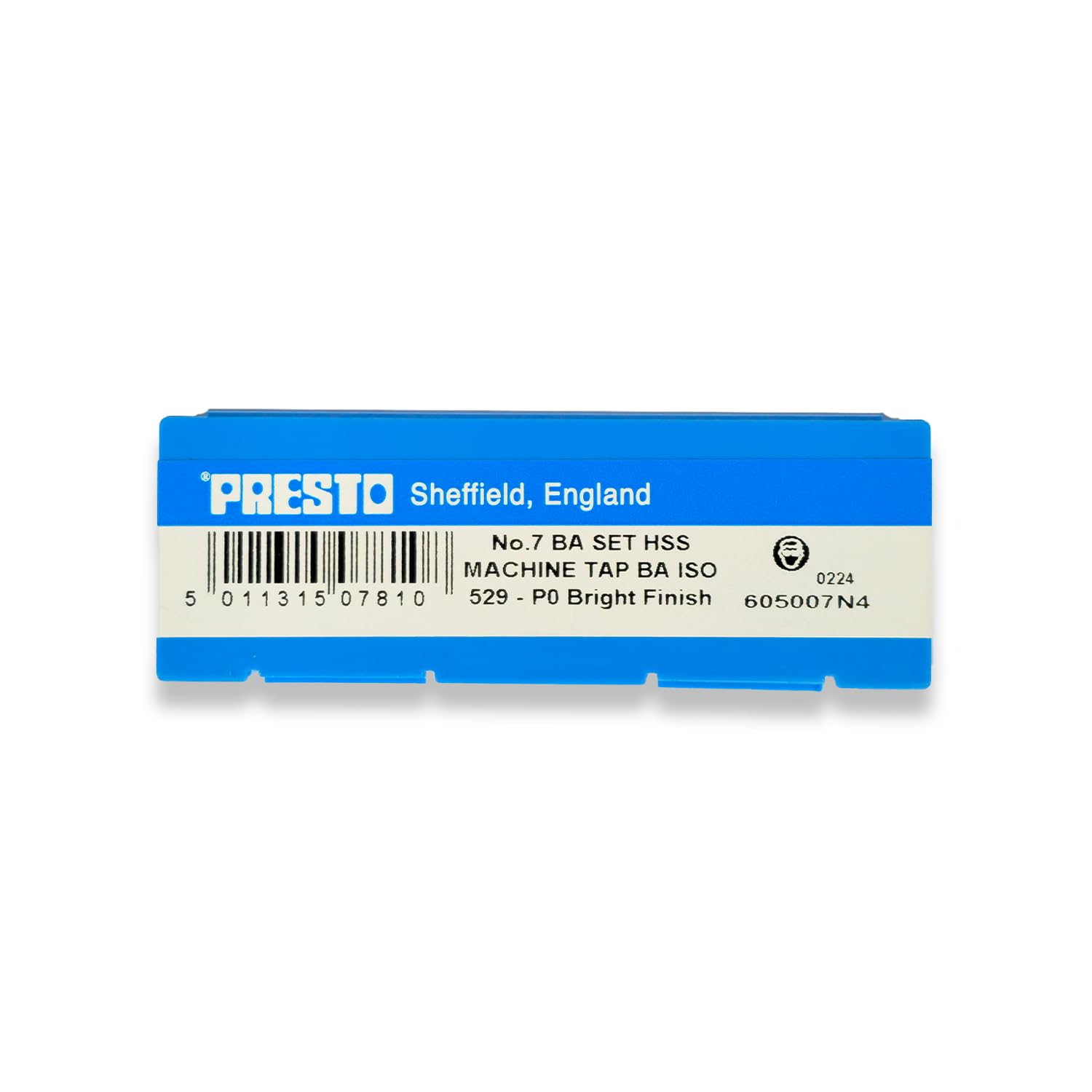 Presto 605007N4 7BA x 52.9 BA Hand Tap Set (Pack of 3)