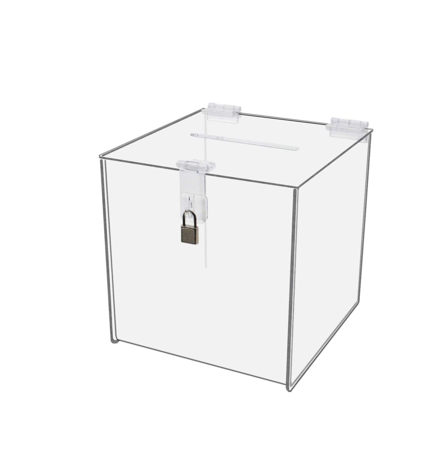 Marketing Holders Locking Ballot Box Suggestion Box Comment Box 8