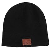 Winkeyes Bluetooth Beanie, Winter Soft Warm Music Bluetooth Hat with Detachable Stereo Speaker Microphone, Noise Cancelling Bluetooth Headphones for Women Men Outdoor Sports