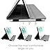iPad 9.7-inch 2018 2017 Case Cover with Pencil Holder - Smart Folio Best for The 5th Gen and 6th Generation Apple (Black)