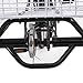 Goplus Adult Tricycle 3-Wheel Bicycle Single Speed Bike Seat Adjustable Trike with Bell, Brake System and Basket (26-Inch, Black)thumb 2