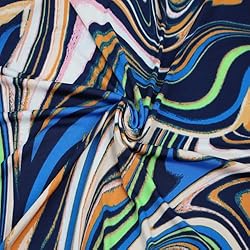 Texco Inc 60" Wide Printed 4-Way Stretch Venezia