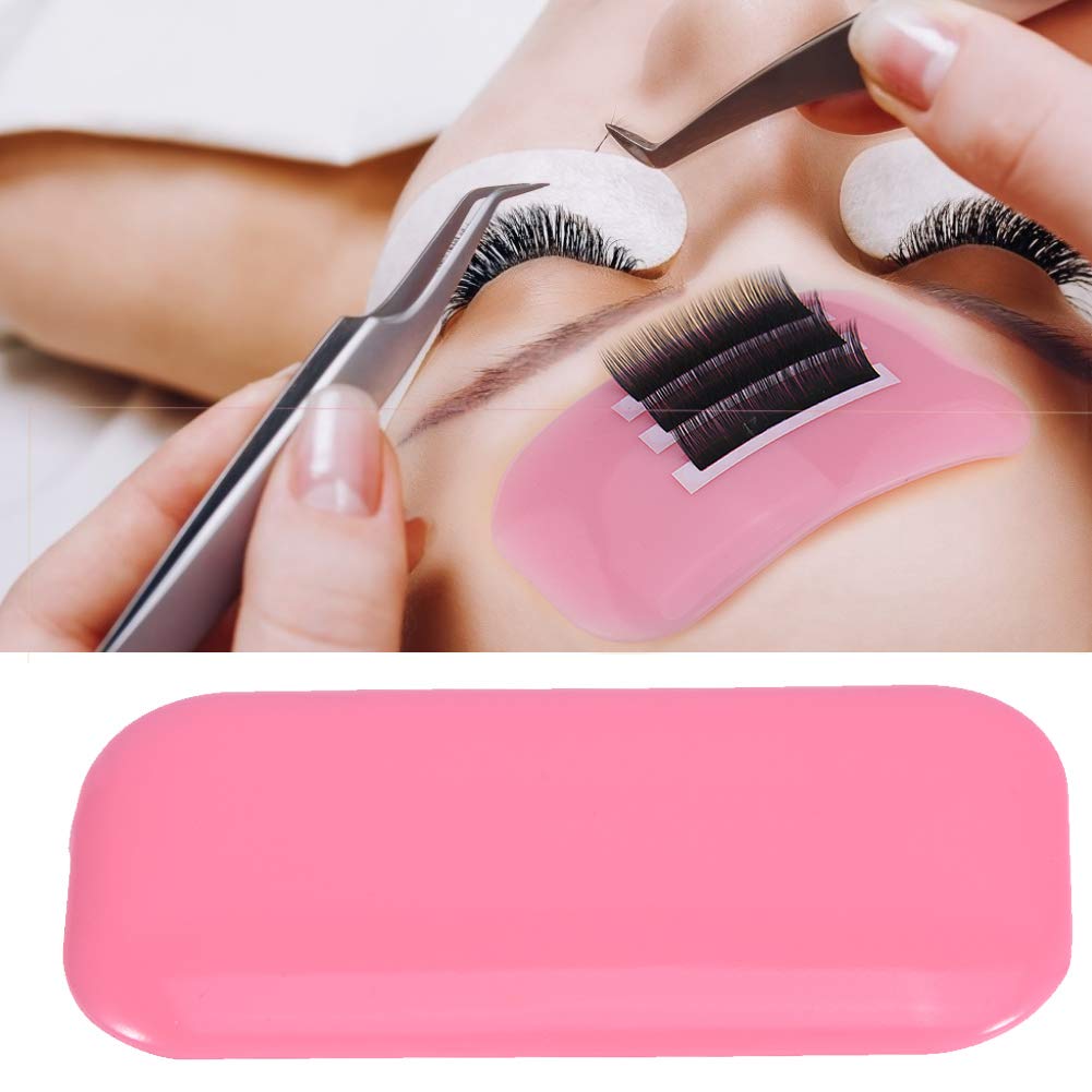 Wimpernkleber Pad Aus Silikon – 11x6,5 Cm, Waschbar & Wiederverwendbar, Für Einfache Wimpernverlängerung