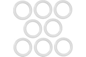Plastic O Rings 8Pack 1-1/2" DIY Crochet Ring Circle Hook Craft Tool Accessory for Handbag Car Seat Manual Handbag Material P