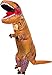 Splurge Worthy Toys and Games Inflatable Dinosaur Costume - Adult Giant Jurassic T-Rex Blow up Halloween Costume
