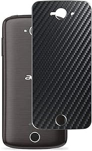 Puccy 2 Pack Back Screen Protector Film, compatible with Acer Liquid Z330 M330 Guard Cover ( Not Tempered Glass/Not Front Screen Protectors)- Black