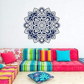 Zlxzlx Tatuajes De Pared Mandala Flores Arte De La Pared