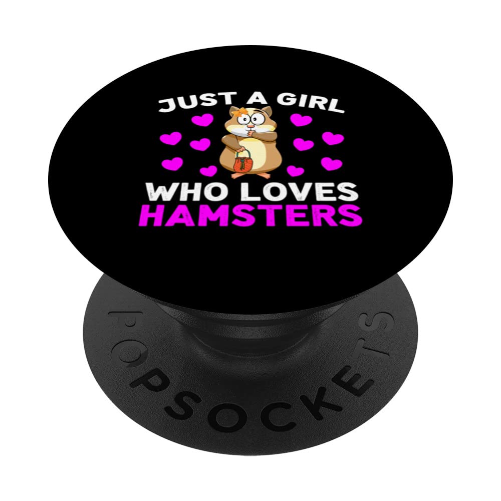 Funny quote animal cute hamster clothing PopSockets Swappable PopGrip