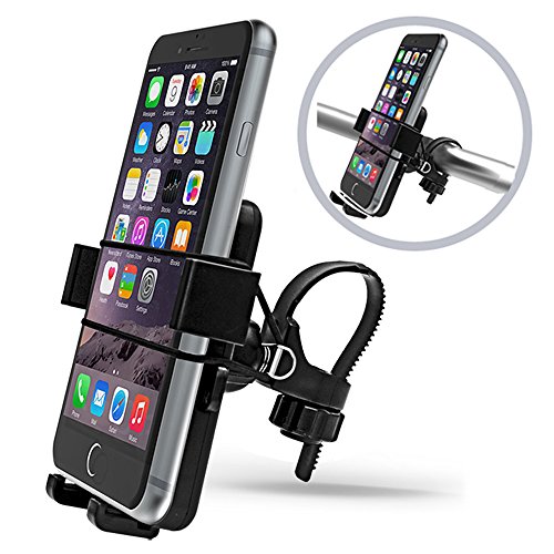 Bike Mount, Etubby Auto Lock Universal 360-degree Rotating Shock-Protected Bicycle Handlebar Mount Holder for iPhone 6, 6 Plus, 5S, Galaxy S6, S6 Edge, S5 and other Smartphones (Width 2.3-3.2 inches)
