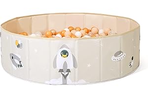 GOGOSO Ball Pits for Toddler Play Pool for Baby Girls Boys Kids Play Yard, Playpen, Fence, Portable & Foldable Ball Pool (Balls Not Included), Universe