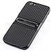 Nicexx iPhone 6/ 6S Case with Kickstand and Dual Layer Protection with Soft TPU & Hard PC Premium Luxury Shock Absorbing Shockproof Cover for iPhone 6/ 6S (Black)