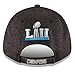 Philadelphia Eagles New Era Super Bowl LII 52 Champions Trophy Collection Locker Room 9FORTY Adjustable Hat - Black
