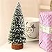 NUOLUX Christmas Tree, 6 Pcs Mini Christmas Trees Desktop Miniature Pine Tree Christmas Decorations for Christmas Table Decor
