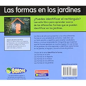 Las formas en los jardines (Identifica la forma) (Spanish Edition)