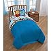 PBS Kids Daniel Tiger Treehouse Pals Twin Comforter, Blue/Green