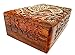 Rastogi Handicrafts Fine Wooden Carving Box Tree of Life for Jewelry Handmade Indian