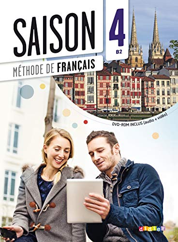 Saison niveau 4 - livre de l'eleve + cd mp3 + dvd (French Edition) by Anneline Dintilhac, Collectif