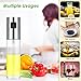 Olive Oil Sprayer, Oil Spray Bottle - Strongest & Portable Oil Dispensers Bottle for BBQ, Making Salad, Cooking, Baking, Roasting, Grilling, Frying With Cleaning Brush Silicone Brush,Silicone Funnel